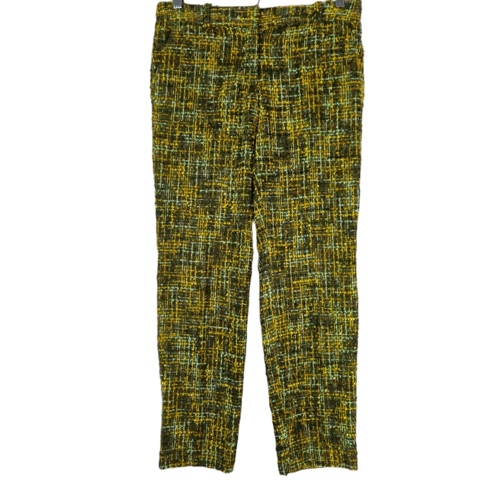 J. Crew Cafe Capri in Harvest Tweed